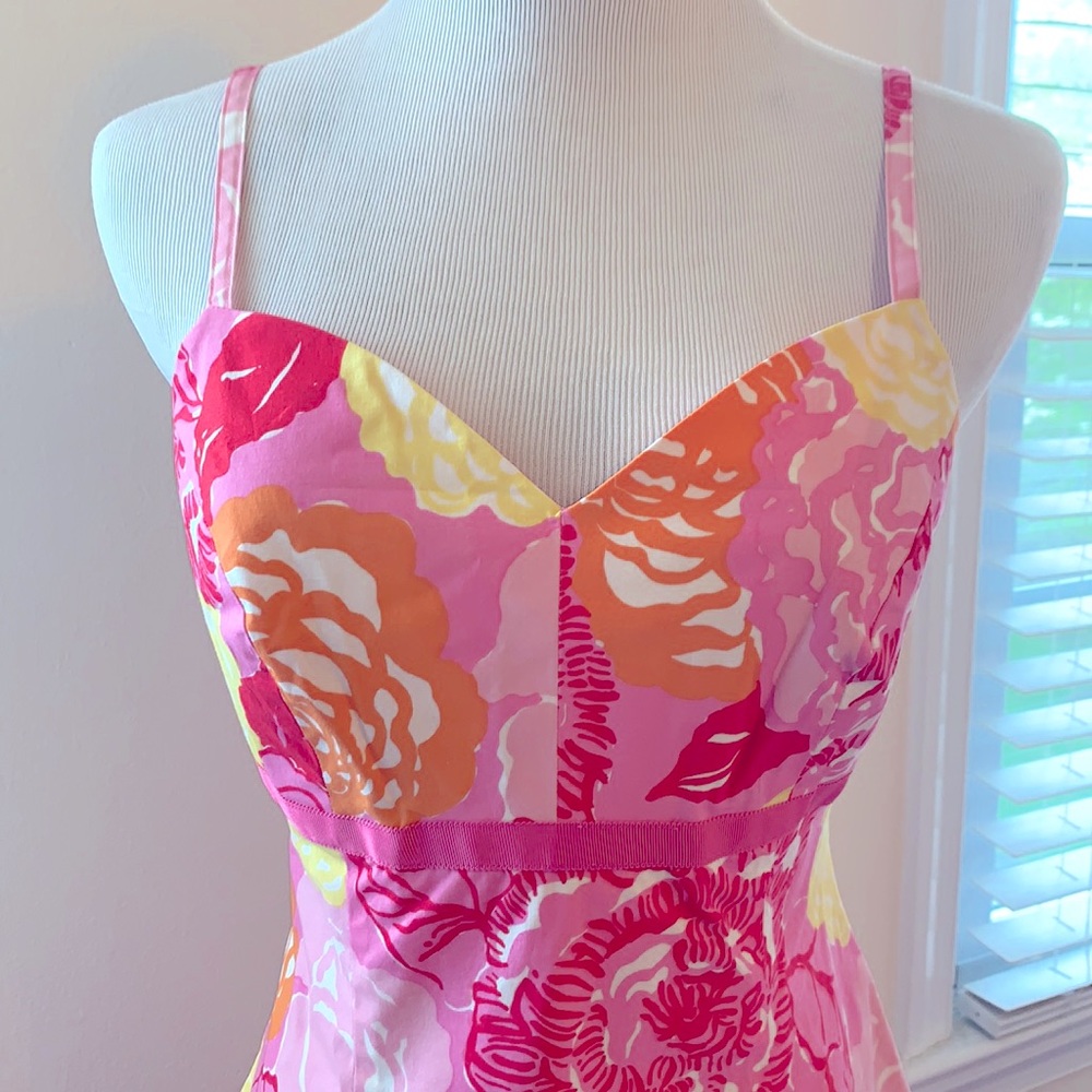 Lilly Pulitzer Vintage Dress 6 Winners Circle